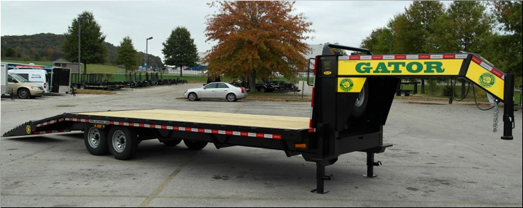 Gooseneck flat bed trailer for sale14k  Hopkins County, Kentucky